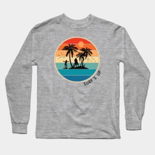 Surf's Up - Hawaii - Beach Long Sleeve T-Shirt